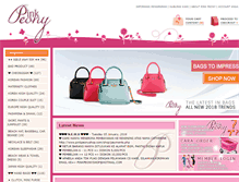 Tablet Screenshot of pinkpeonyshop.com
